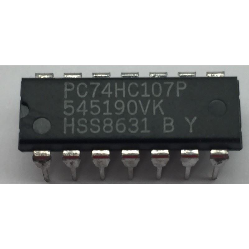 74HC107: 14P Dual JK Flip-Flop with Clear