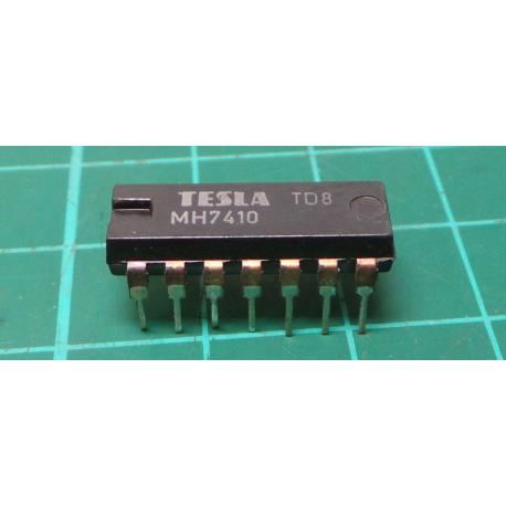 7410: 14P Triple 3 input NAND Gate