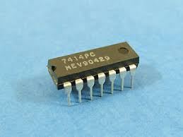 7414: 14P Hex Schmitt Trigger Inverter