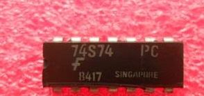 74S74: 14P Dual D-Edge Triggered Flip-Flop