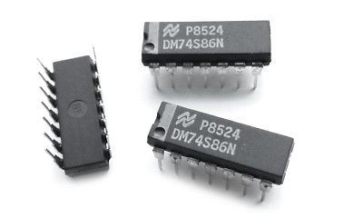 74S86: 14P Quad 2 input Exciusive/OR Gate