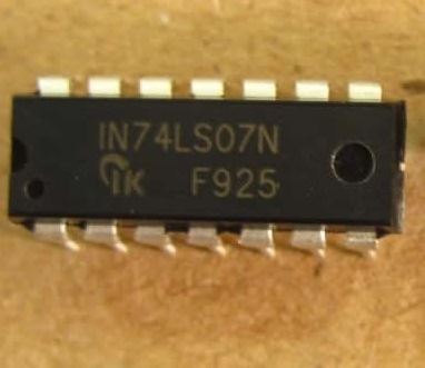 74LS07: 14P Hex Buffer/Driver (O.C.)