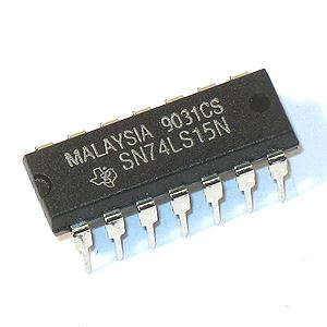 74LS15: 14P Triple 3 input AND Gate