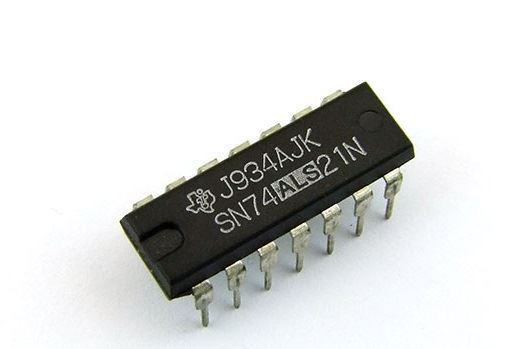 74ALS21: 14P Dual 4 input AND Gate