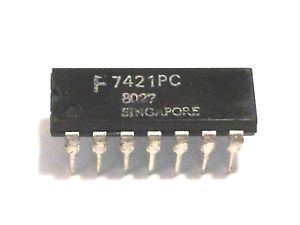 7421: 14P Dual 4 input AND Gate