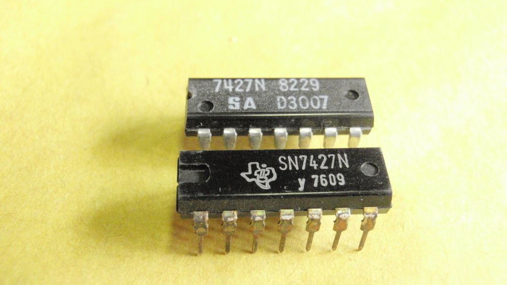 7427: 14P Triple 3 input NOR Gate