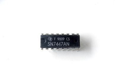 7447: 16P BCD to 7-Seg Decoder/Driver15V-Out)