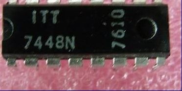 7448: 16P BCD to 7-Segment Decoder/Driver