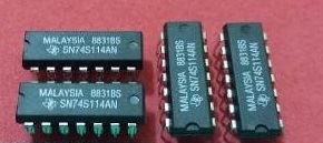 74S114: 14P Dual JK Edge Triggered Flip-Flop