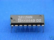 74S158: 16P Quad 2 to 1 Line Multiplexer (Inv.)
