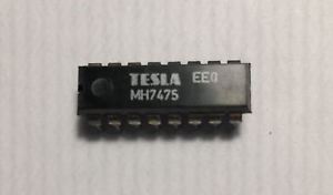 7475: 16P 4 Bit Bistable Latch