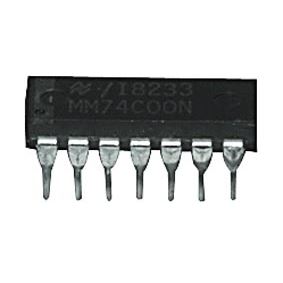 74C00: 14P Quad 2 input NAND Gate