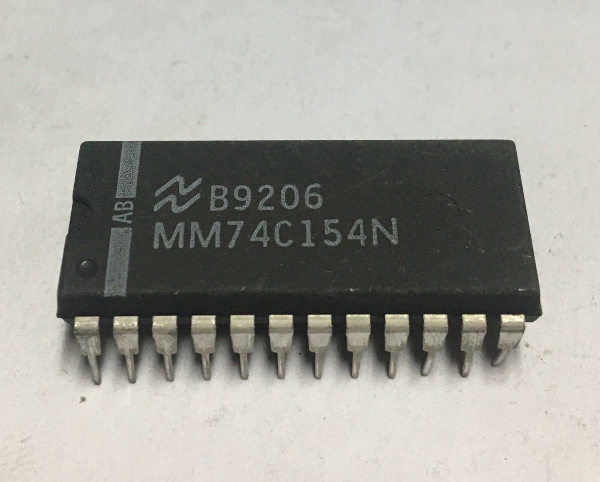 74C154: 24P 4 to 16 Line Decoder/Demultiplexer
