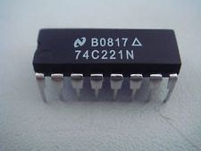 74C221: 16P Dual Monostable Multivibrator
