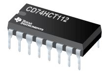 74HCT112: 16P Dual JK Edge Triggered Flip-Flop