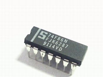74F86: 14P Quad 2 input Exclusive/OR Gate
