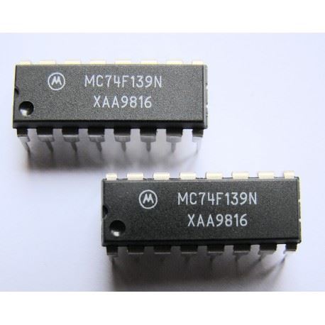 74F139: 16P Dual 2 to 4 Line Decoder/Demultip.