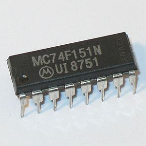 74F151: 16P 1 of 8 Data Selector/Multiplexer
