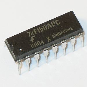74F158: 16P Quad 2 to 1 Line Multiplexer (Inv.)