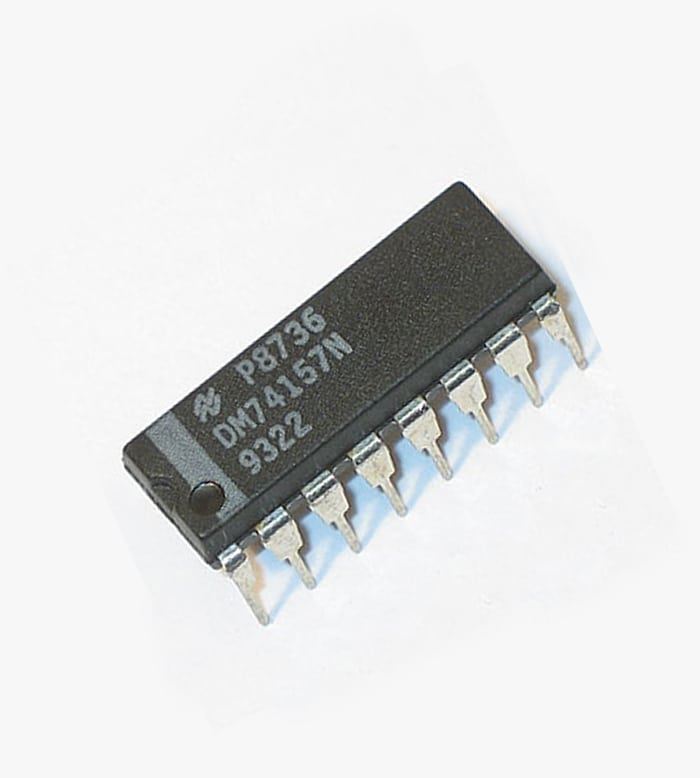 74157: 16P Quad 2 to 1 Line Data Selector