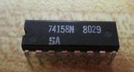 74158: 16P Quad 2 to 1 Line Muitip. (inverted)