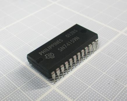 74159: 24P 4 to 16 Line Decoder/Demultiplexer