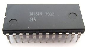 74181: 24P Arithmetic Logic Unit/Function Gener