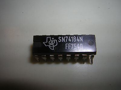74184: 16P BCD to Binary Code Converter