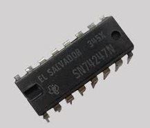 74247: 16P BCD to 7-Seg Decoder/Driver^.C. 15V)
