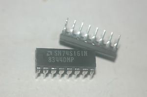 74S161: 16P Synchronous 4 Bit Binary Counter