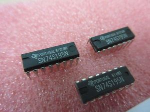 74S195: 16P 4 Bit Parallel Access Shift Register