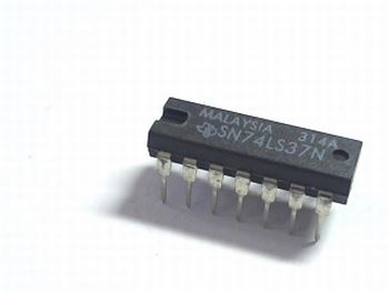 74LS37: 14P Quad 2 input NAND Buffer