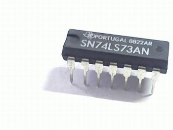 74LS73: 14P Dual JK Flip-Flop with Clear