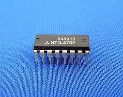 74LS75: 16P 4 Bit Bistable Latch