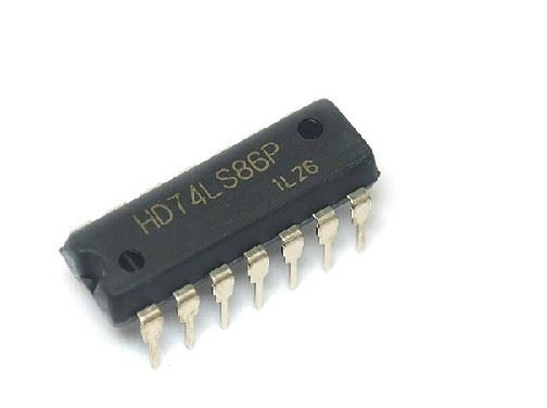 74LS86: 14P Quad 2 input Exclusive/OR Gate