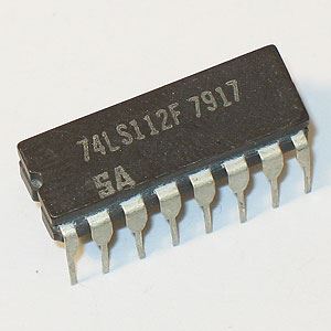 74LS112: 16P Dual JK Edge Triggered Flip-Flop