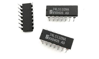 74LS132: 14P Quad 2 input Schmitt Trigger
