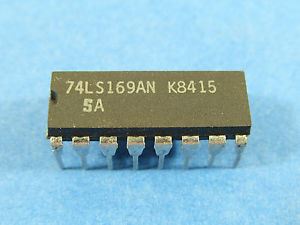 74LS169: 16P Synchrounous Up/Down Binary counter