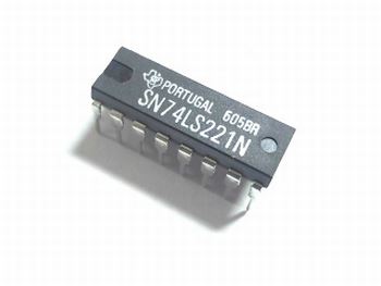 74LS221: 16P Dual Monostable Multivibrator