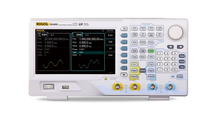DG-4062: Arbitrary Waveform Generators 2Ch. 60Mhz With 4