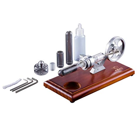 QX-RS-01:   Thermoacoustic Stirling Engine Electric Power Generator Model 