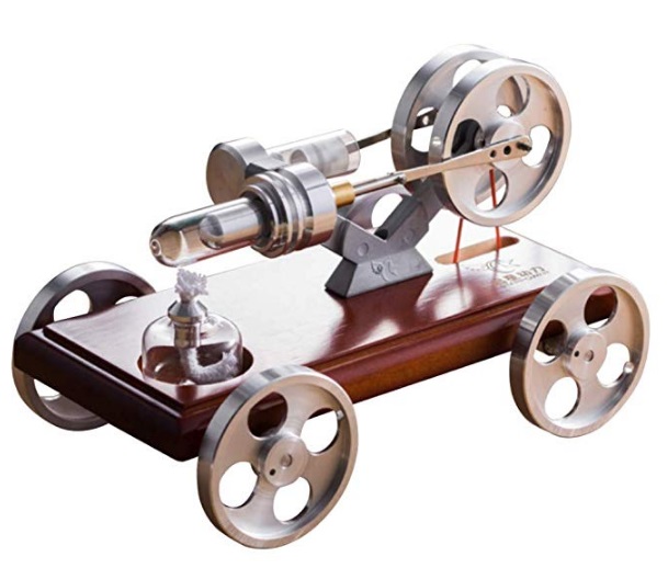 QX-XC-01:   Car Model Stirling Engine Power Generator