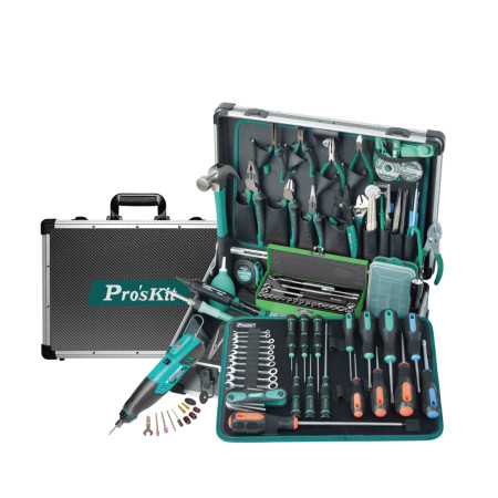 1PK-1990B Professional Electrician & Electronic Tool Kit(220V)
