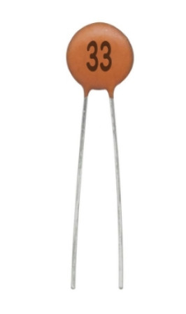 CERAMIC CAPACITORS 33pF