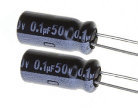 ELECTROLYTIC CAPACITORS 0.1UF