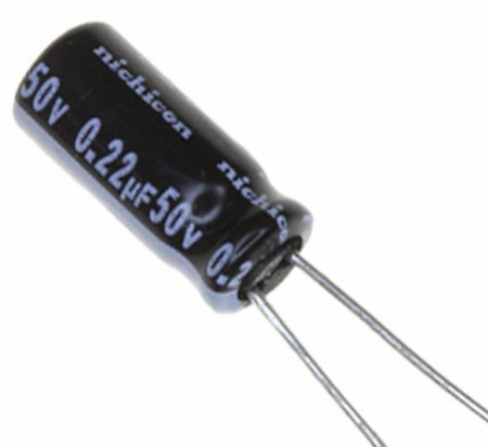 ELECTROLYTIC CAPACITORS 0.22UF