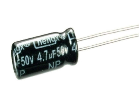ELECTROLYTIC CAPACITORS 4.7UF