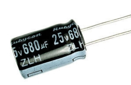 ELECTROLYTIC CAPACITORS 680UF