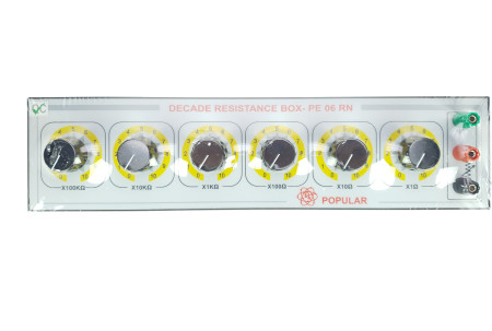 PE-06RN :   Decade Resistance Box