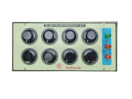 PE-08R :   Decade Resistance Box